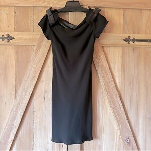 ABS Allen Schwartz Collection Short Sleeve Bow Dress Size 8